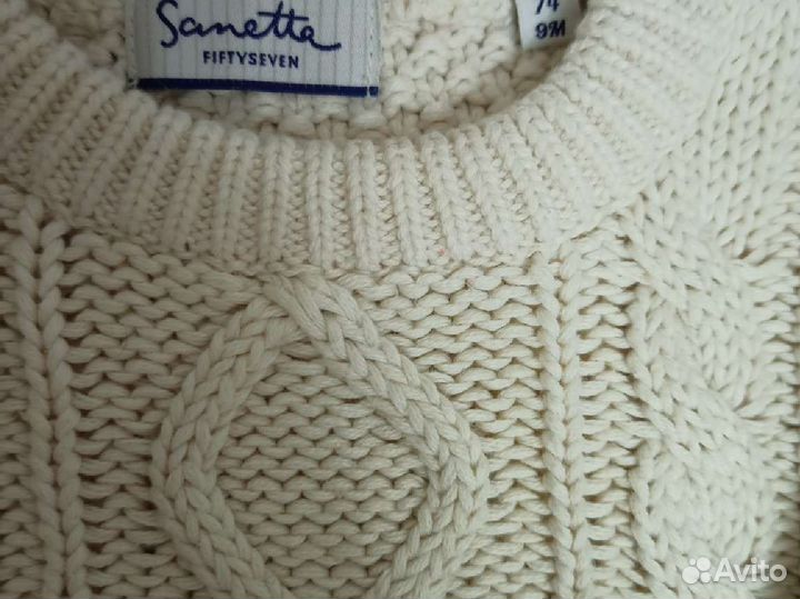 Свитер Sanetta 74 см