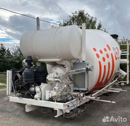 Установка миксера 6, 7 кубов