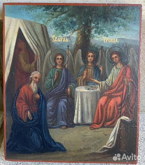 Икона Святая Троица Письмо