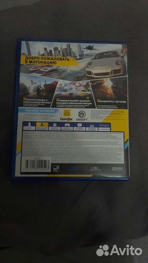 Диск для ps4 the Crew 2