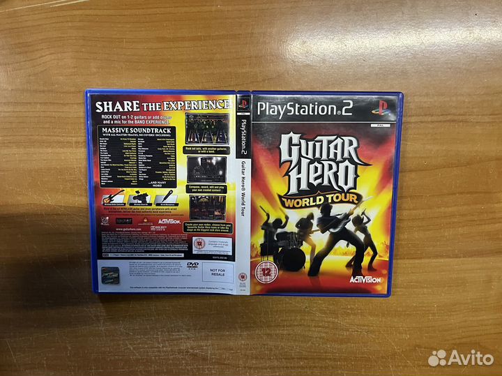 PS2 Guitar Hero World Tour