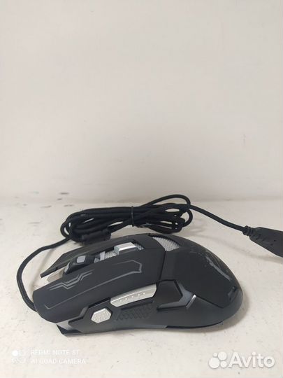 Мышь игровая проводная Weibo S10 с RGB подсветкой