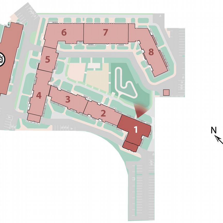 1-к. квартира, 32,1 м², 2/12 эт.