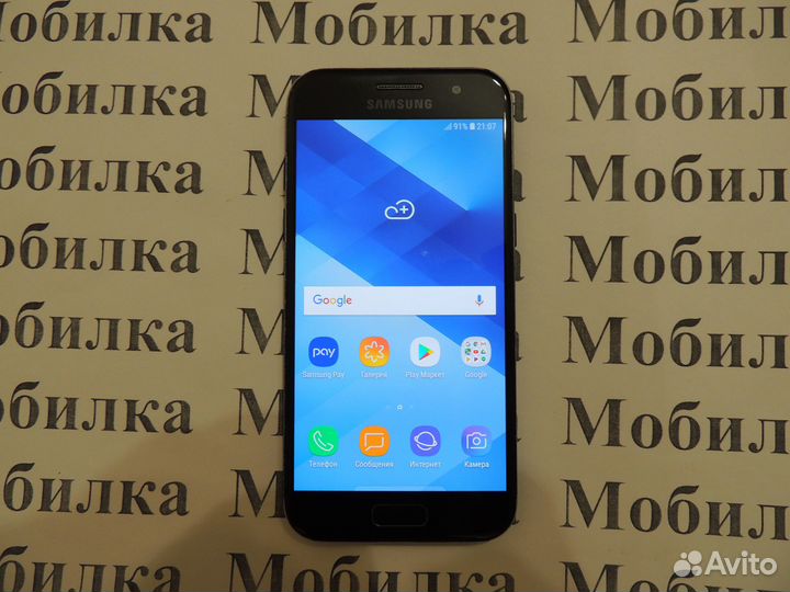 Телефон “Samsung A320F Galaxy A3 2017”, 16 Gb / 2