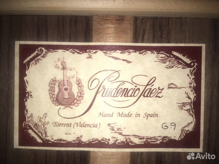 Гитара Prudencio Saez G9 со встр-ным звуко-лем MET