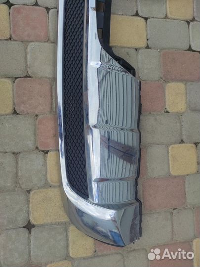 Юбка заднего бампера Mercedes ML 350 w166 AMG