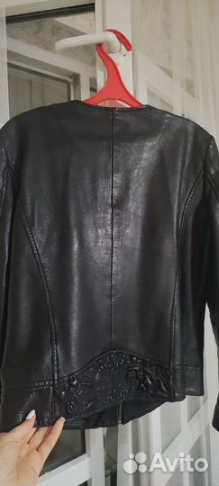 Куртка кожаная женская 46 48
