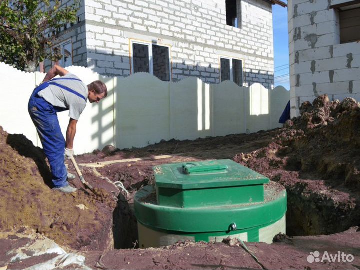 Септик эко Green 4 канализационный