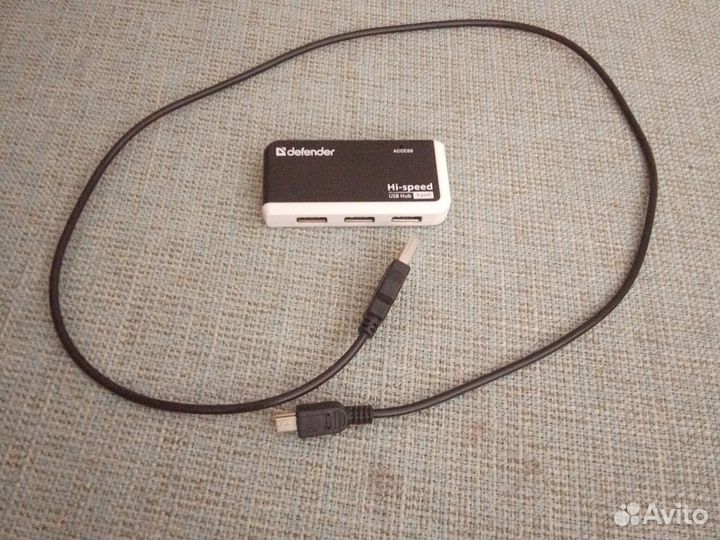 Defender USB hub 4 порта