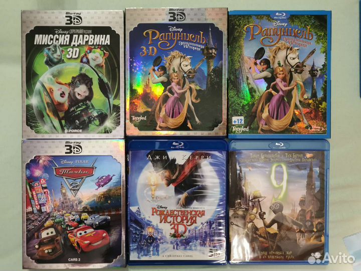 Blu ray, мультфильмы, лицензия