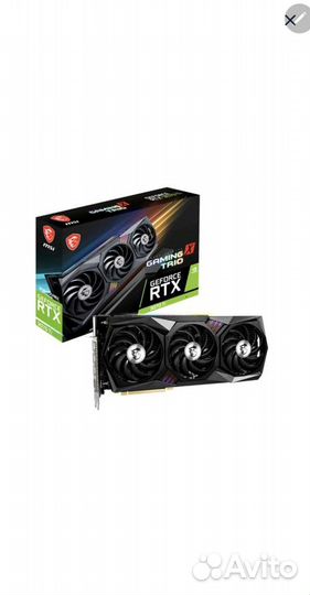 Видеокарта MSI GeForce RTX 3070 Ti 8 гб