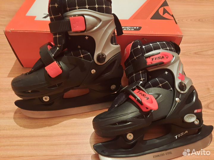 Коньки детские раздвижные 30-33 размер
