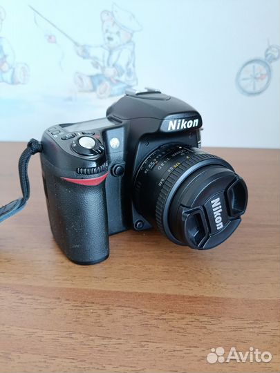 Зеркальный фотоаппарат nikon d80