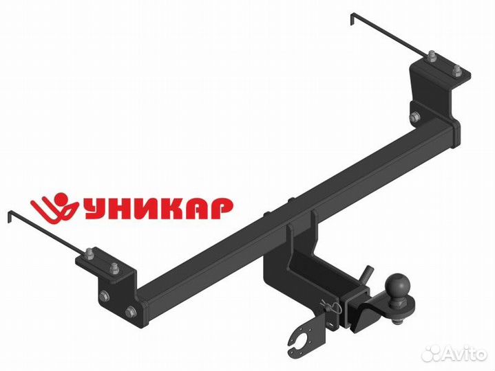 Фаркоп Geely Coolray с 2020 г. (без электр.) квадр