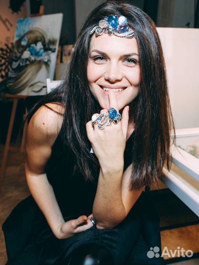 Кольцо на 2 пальца Eva Naumova