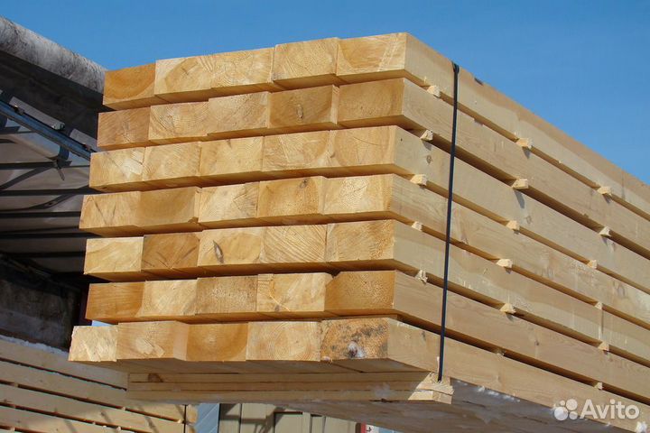 Брус ев : Хвоя, сорт 2, любой размер, с доставкой