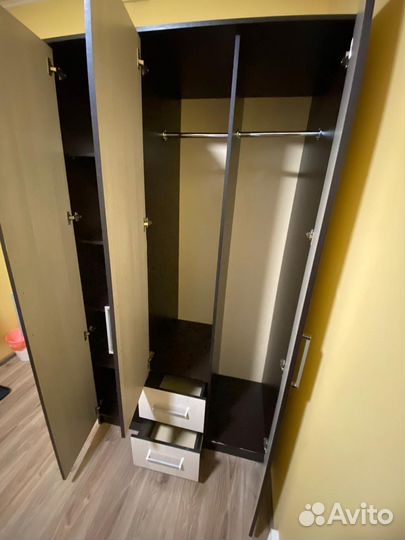 Шкаф 3-х дверный Фиеста, венге