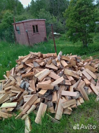 Дрова колотые от 1 куба