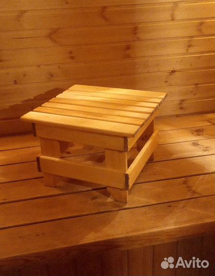 Табурет для бани/Липа