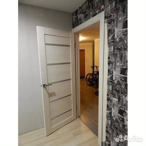 Установка м/к дверей