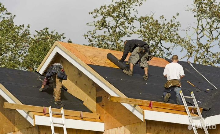 Кровельные работы, демонтаж