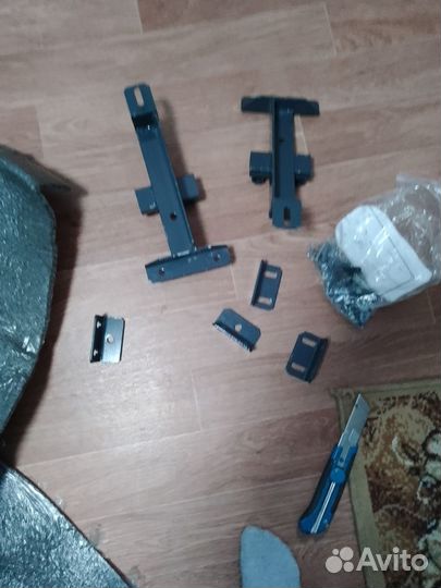 Защита заднего бампера