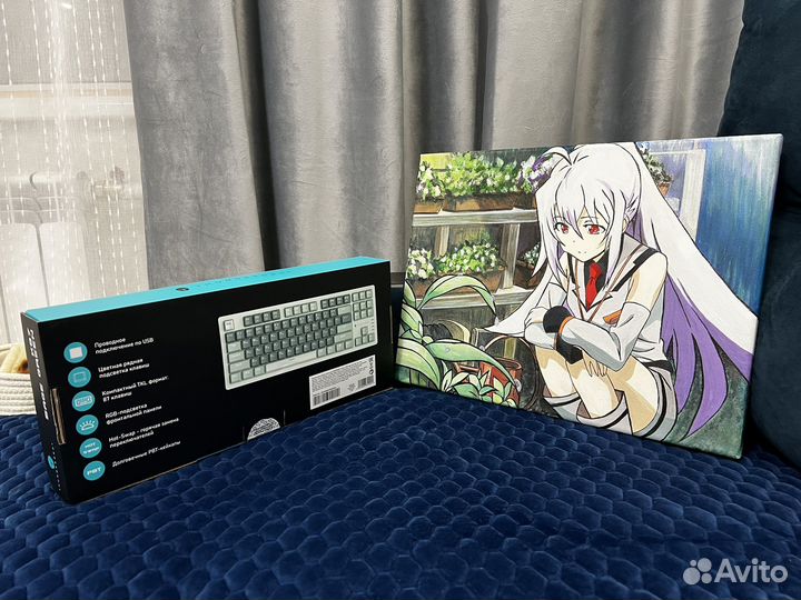 Игровая клавиатура Thunderobot K87R Sage Green