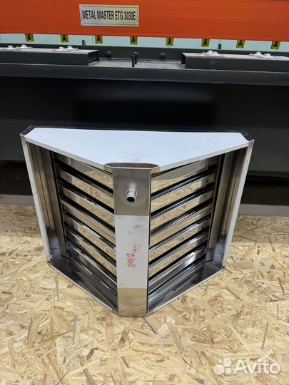 Зонт вытяжной островной Тип-2