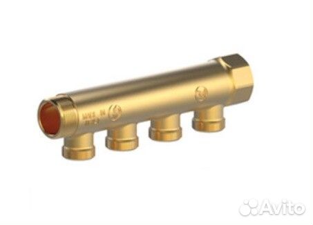 Сантехнический коллектор латунный 3/4