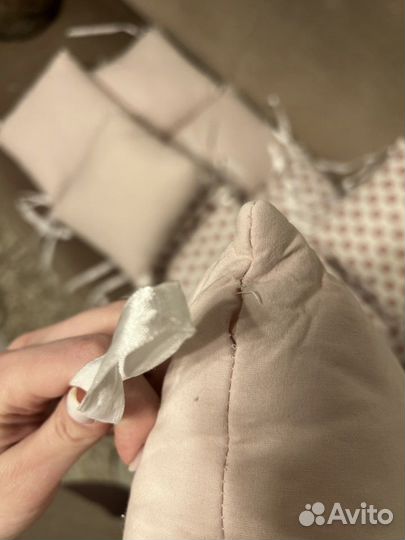 Бортики в детскую кроватку