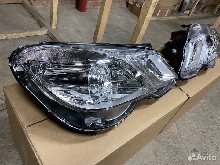 Фары Mercedes w212 до рестайлинга Адаптив