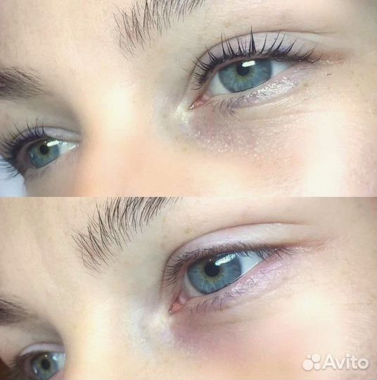 Ламинирование ресниц -архитектура бровей