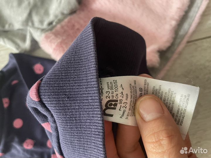 Фирменная одежда для девочек 92-98