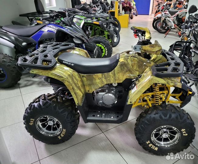 Квадроцикл Motoland 125 Wild X PRO камуфляж