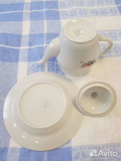 Тарелка и чайник СССР