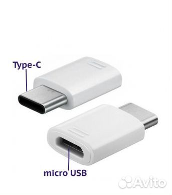 Переходник Type-C microUSB