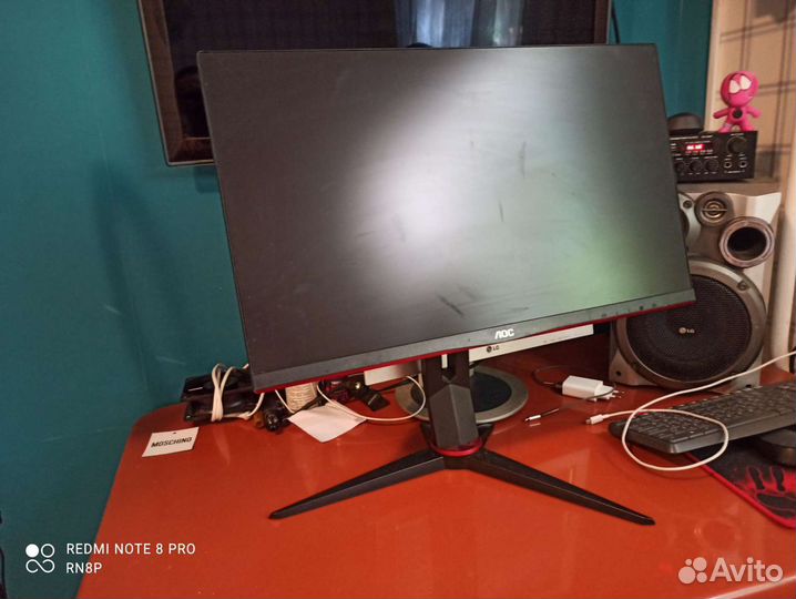 Монитор 144 гц AOC 24g2 23.8