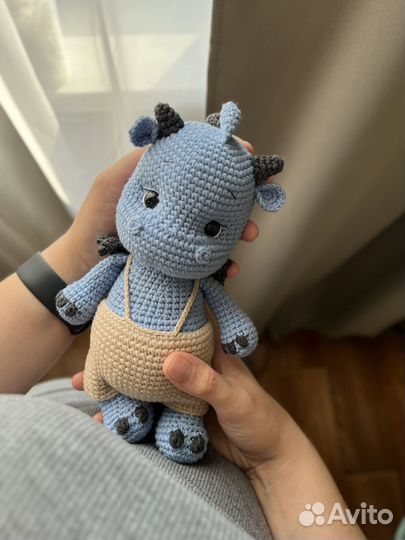 Вязаные игрушки ручной работы