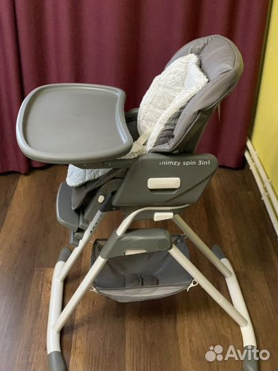 Стульчик для кормления Joie Mimzy Spin 3 in 1