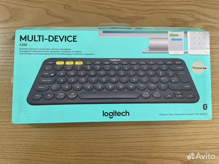 Клавиатура logitech k380