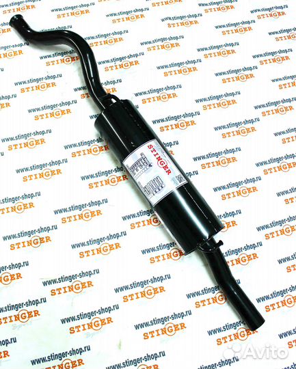 Глушитель Stinger Sport ваз 2180 Веста без насадки