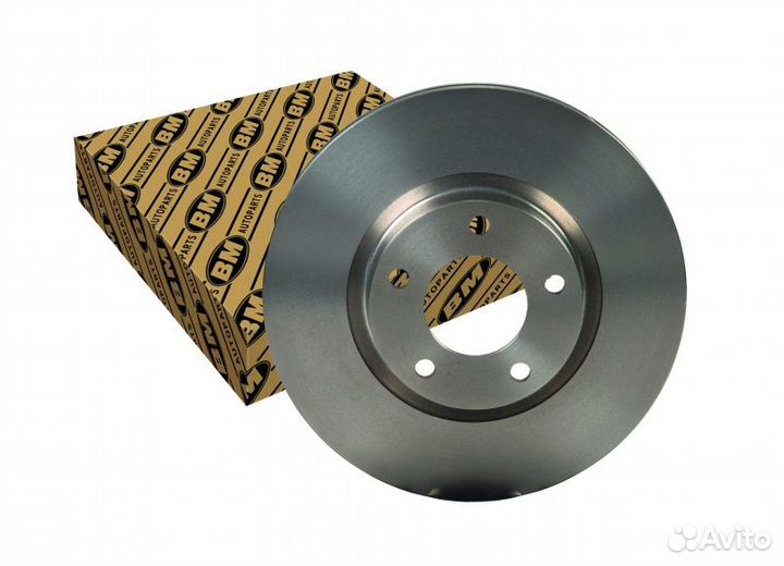 Диск тормозной передний вентилируемый (1шт.)