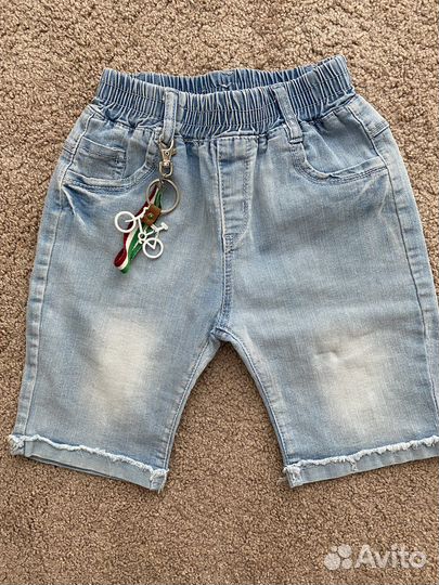 Джинсовые шорты для мальчика