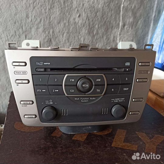 Магнитола на mazda 6 gh