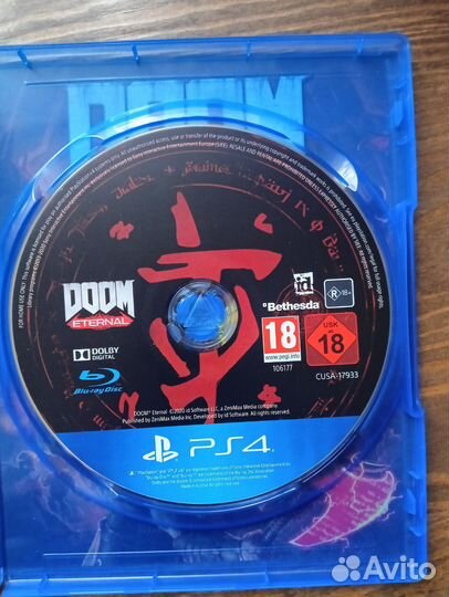 Игра для playstation ps4 Doom eternal