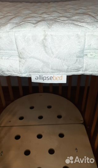 Детская кроватка трансформер круглая