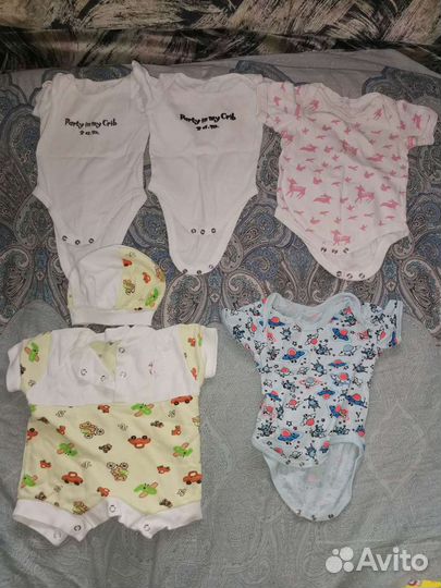 Одежда пакетом для малыша