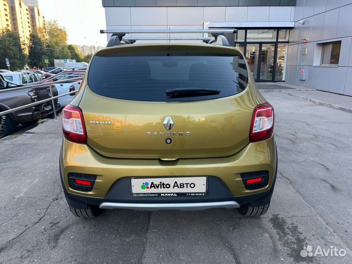 Renault Sandero Stepway 1.6 МТ, 2017, 132 981 км