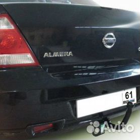 Коврики в багажник для Nissan Almera Classic 2006- | Ниссан Альмера Классик