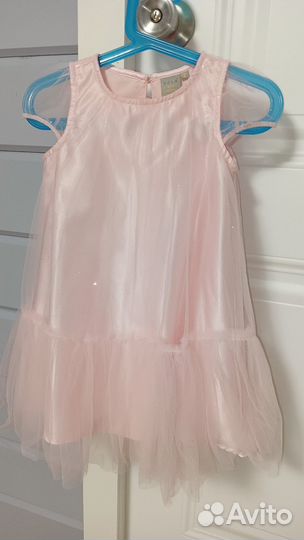 Нарядное платье для девочки 92